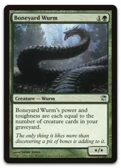 Boneyard Wurm #171 (LP) Innistrad ISD Magic MTG - Image 1