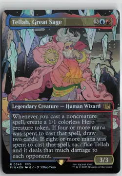 Tellah, Great Sage (Borderless) R FINAL FANTASY 349 NM - Image 1