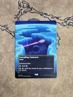 Cascading Cataracts (0050) (Borderless) Edge of Eternities: Stellar Sights NM - Image 1