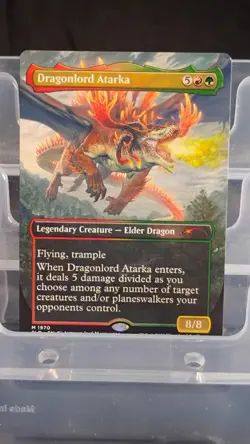 Magic: The Gathering Dragonlord Atarka legendary creature elder dragon l - Image 1