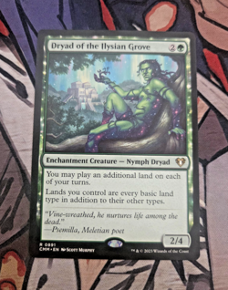 MTG Dryad of the Ilysian Grove Commander Masters - NM Regular - Image 1