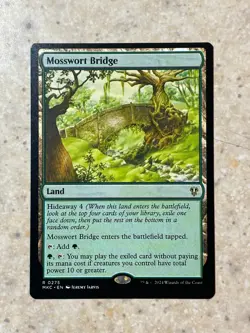 MTG NM Mosswort Bridge [Murders at Karlov Manor Commander] - Image 1