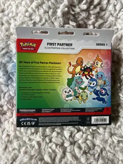 Pokemon TCG First Partner Illustration Collection Series 1 New Sealed Ships 3/20 - Image 4