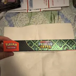 Pokemon TCG Scarlet & Violet Paldean Fates Premium Box English Meowscarada - Image 3