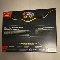 Pokemon TCG Scarlet & Violet Paldean Fates Premium Box English Meowscarada - Image 4