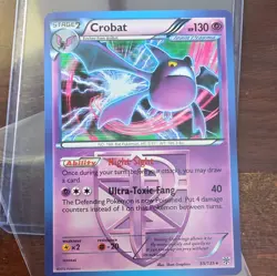 2017 Pokemon - BW: Plasma Storm Crobat (Team Plasma) #55/135 Holo - Image 2