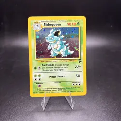 Nidoqueen - 12/130 - Pokemon Base Set 2 Holo Rare Card WOTC LP -c - Image 1