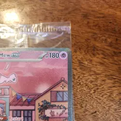 Mew ex SVP 053 Pokemon TCG Scarlet Violet 151 Black Star Promo Full Art SEALED - Image 5