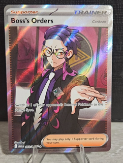 Boss's Orders (Corbeau) #256/217 Ultra Rare Ascended Heroes Pokemon Card NM - Image 1