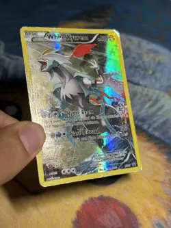 White Kyurem XY81 Black Star Promo Full Art Pokemon Card HP - Image 4
