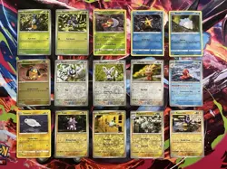 30 Yuka Morii Reverse Holo Pokemon Cards TCG Lot - Image 4