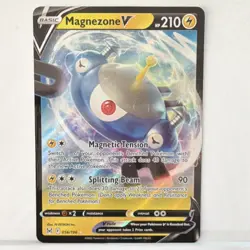 Pokemon TCG Magnezone V 056/196 Swsh11 Lost Origin Holo Ultra Rare 210 HP - Image 1