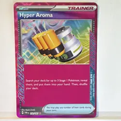 Pokemon TCG Hyper Aroma 152/167 Sv06 Twilight Masquerade Holo ACE SPEC Rare - Image 1