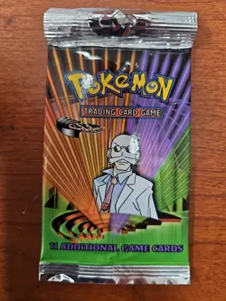 Wizards of the Coast Pokemon Gym Challenge Card Game - Boseter Pack 742818062244 - Image 1