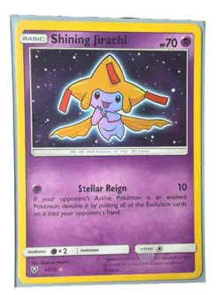 Pokemon TCG Shining Jirachi 42/73 Shiny Holo Rare, Near Mint Condition - Image 1