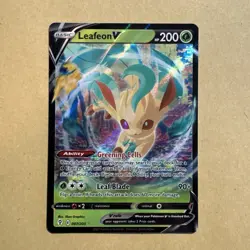 Pokemon TCG Leafeon V 007/203 Evolving Skies Near Mint - Image 1