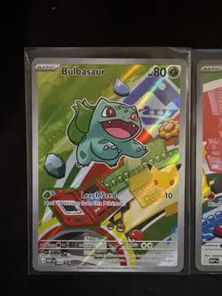 Pokemon First Partner Illustration Collection MEP Bulbasaur Charmander Squirtle - Image 2
