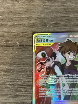 Pokemon TCG Red & Blue Full Art TAG TEAM Sm-Cosmic Eclipse 234/236 Holo - Image 2
