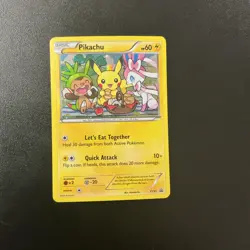 Pokemon TCG Pikachu XY95 Promo Sylveon Chespin 23 - Image 1
