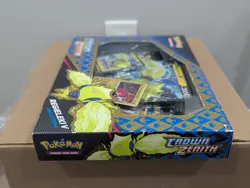 Pokemon Crown Zenith Regieleki V Collection Box Sealed 4 Packs Promo - Image 3