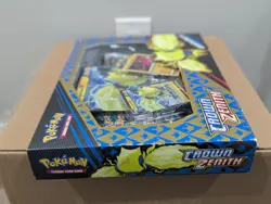 Pokemon Crown Zenith Regieleki V Collection Box Sealed 4 Packs Promo - Image 5