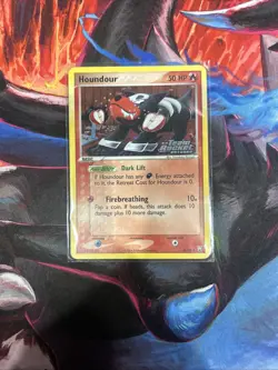 Houndour EX Team Rocket Returns #60/109 Reverse Holo Stamped 2004 Pokemon - Image 1