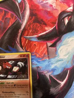 Houndour EX Team Rocket Returns #60/109 Reverse Holo Stamped 2004 Pokemon - Image 3