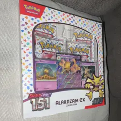 Pokemon Scarlet & Violet 151 Alakazam EX Collection Box Promo Booster English - Image 2