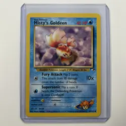 Misty's Goldeen 85/132 Pokemon Gym Heroes Unlimited Common NM-M - Image 1