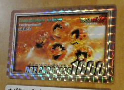 DRAGON BALL Z BEST SELECTION HONDAN CARDDASS CARD 30TH PRISM CARTE 354 JAPAN M - Image 1