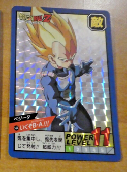 DRAGON BALL Z BEST SELECTION SUPER CARDDASS CARD 30TH PRISM CARTE 144 JAPAN MINT - Image 1