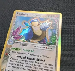 Pokemon TCG Blastoise Crystal Guardians 2/100 Holo Rare 110 DMG Card 2006 - Image 2