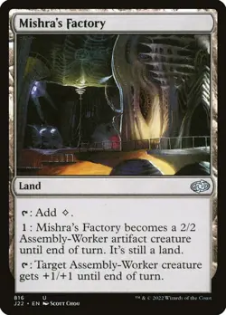 MTG Jumpstart 2022 U Mishra's Factory #816 PLAYSET 4X X4 - Image 1