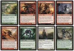 MTG - 8 x Different Sliver cards - Legacy Commander Vintage - All LP or better - Image 1