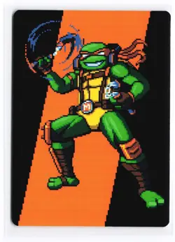 MTG TMNT ART SERIES 35/54 Michelangelo, The Heart - Image 1