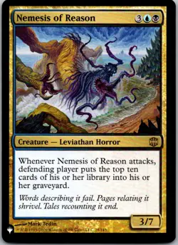 Nemesis of Reason The List Reprints NM Normal - Image 1