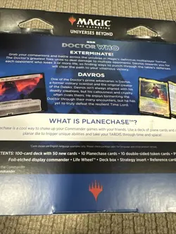 MTG Doctor Who Masters of Evil Commander Deck | Precon | Magic Universes Beyond - Image 3