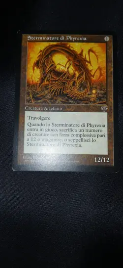 Mtg Mirage Phyrexian Dreadnought Foreign Vintage Magic The Gathering Lp Pl - Image 1