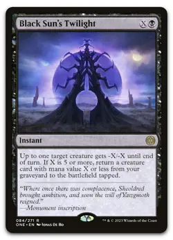 Black Sun's Twilight #84 (Damaged) Phyrexia All Will Be One ONE Magic MTG - Image 1