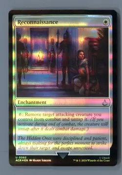 Reconnaissance 82 Universes Beyond: Assassin's Creed Magic The Gathering Foil NM - Image 1