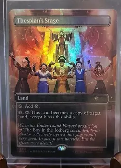 Thespian's Stage Secret Lair Drop MTG Rainbow Foil Near Mint - Image 3