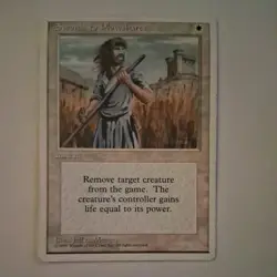 Mtg Swords To Plowshares - Magic the Gathering Revised Swords To Plowshares - Image 1