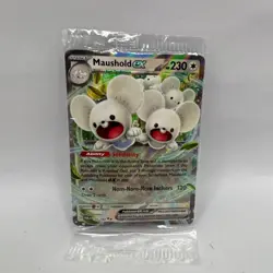 Pokemon TCG - Maushold ex 155/182 Ultra Rare - Sealed S&V Promo - NEW - Image 1