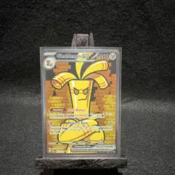 Pokemon Gholdengo ex SV04: Paradox Rift 252/182 Special Illustration Rare Holo - Image 1