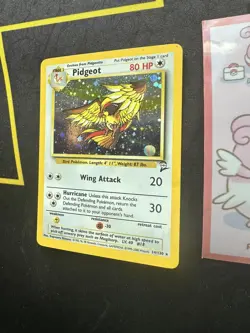 Pokemon Card Pidgeot Base Set 2 14/130 Unlimited Holo Rare 189💎NM LP +💎 - Image 2