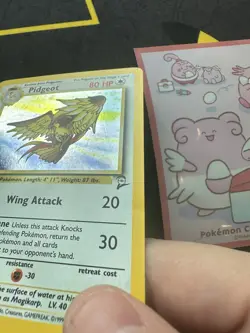 Pokemon Card Pidgeot Base Set 2 14/130 Unlimited Holo Rare 189💎NM LP +💎 - Image 4