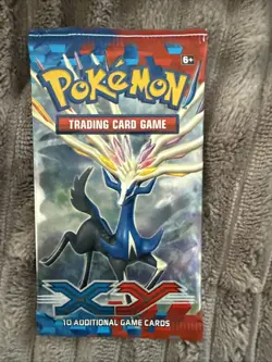 2014 Pokemon XY Base Factory Sealed Booster Pack - Xerneas - Image 1