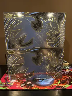 Pokemon TCG Mega Charizard Ultra Premium Collection Box UPC (New & Sealed)Bundle - Image 1
