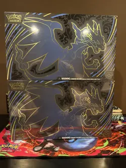 Pokemon TCG Mega Charizard Ultra Premium Collection Box UPC (New & Sealed)Bundle - Image 2