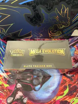 Pokemon TCG Mega Evolution Elite Trainer Box ETB Lucario FACTORY SEALED - Image 5